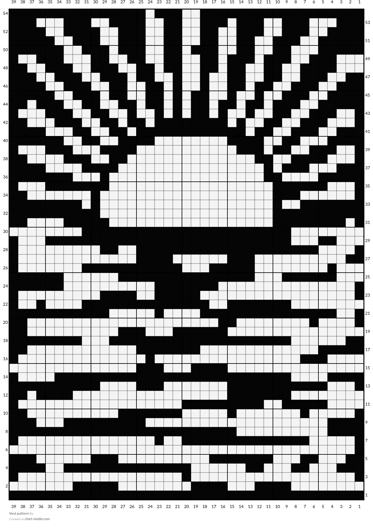 Vest pattern 