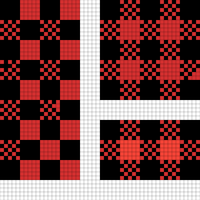 Plaid - Red and Black