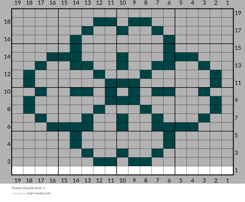 Flower Double Knit