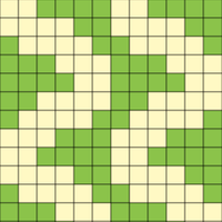 Shock stripes for Spooktacular by Stone Knits 