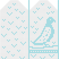 Copy of Bird Mitten Left Hand