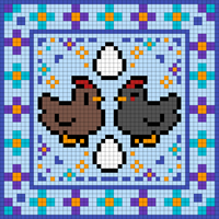 Stardew valley chicken pillow