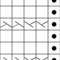 Left leaning 5 stitch Take 2