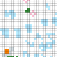 millefleur flower gradient 