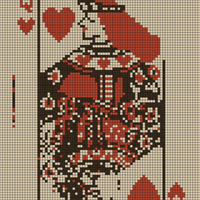 queen of hearts scarf