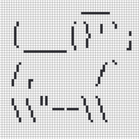 Ascii dog