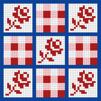 Copy of Copy of Copy of Copy of Checkered/Strawberry Bag