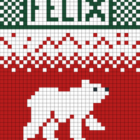 Copy of Christmas stocking Bear