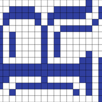 R (blocky)