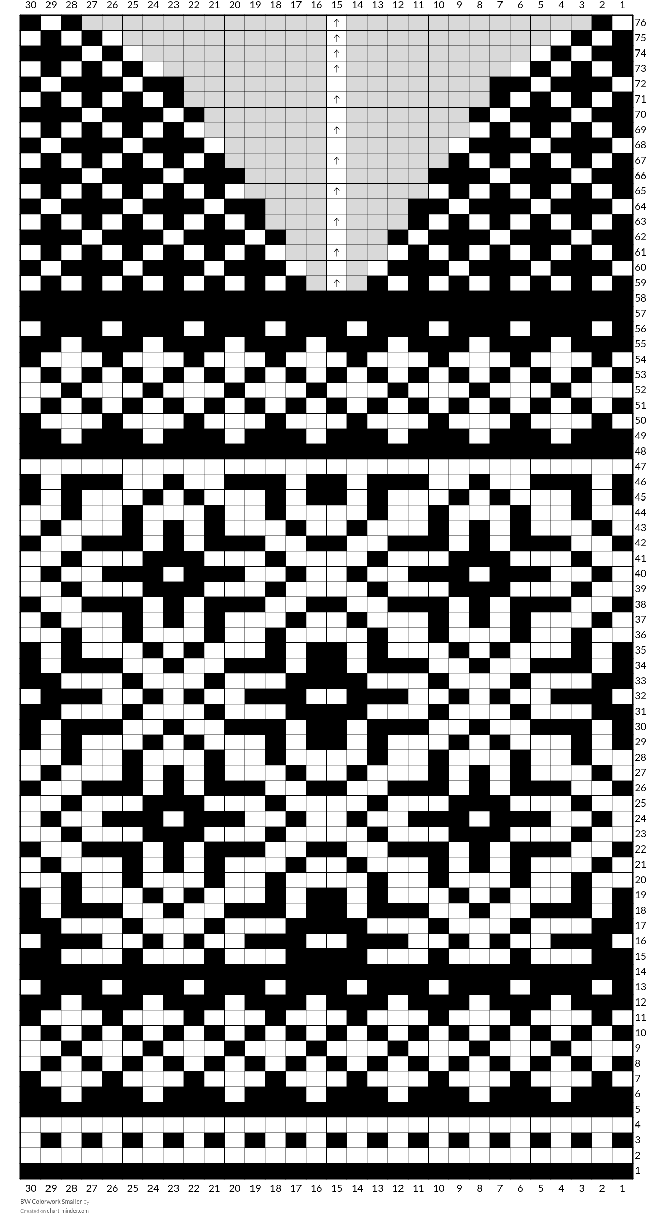 BW Colorwork Smaller