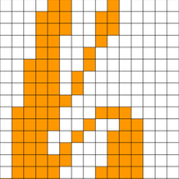Cursive h