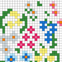 Copy of millefleur flower gradient 