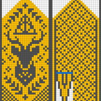 Copy of Patronus Mittens @anmandaknits
