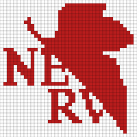 NERV tattoo on forearm.jfif