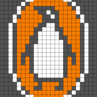 Penguin Logo with border