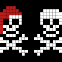 Piratflag - Dødningehoved