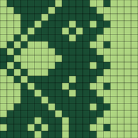 Fair isle flowers and vines