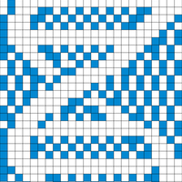 Copy of DNA punchard 24 threaded lace