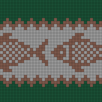 3 color fish hat