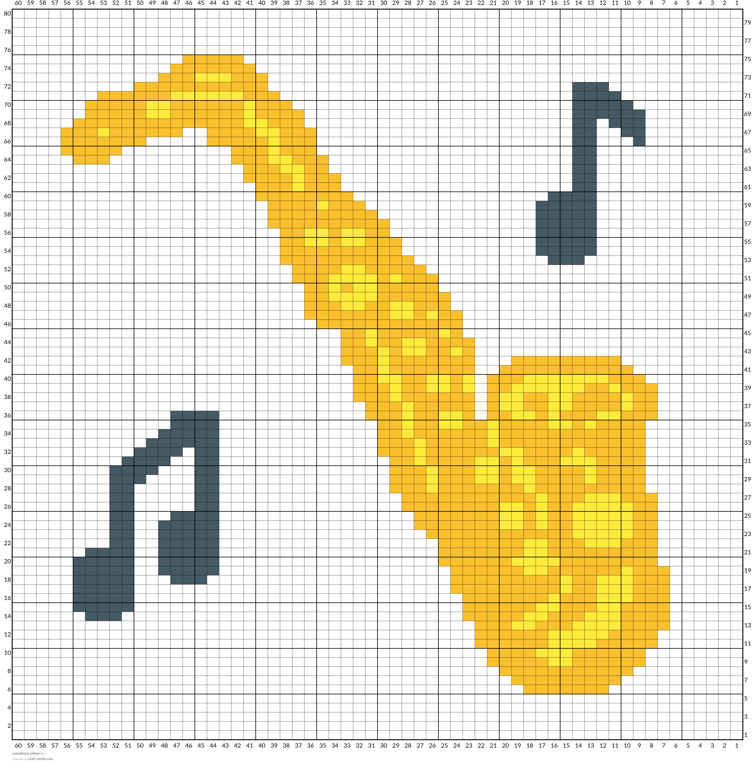 saxophone pillow
