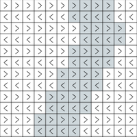 Intarsia Zig Zag