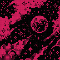 moon and stars