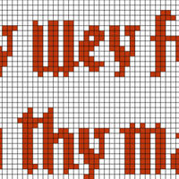 Upon my wey text