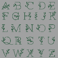 FREE leaf alphabet cross stitch pattern.jpg