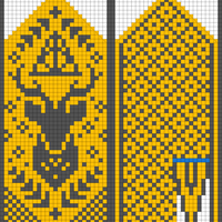 Copy of Patronus Mittens @anmandaknits