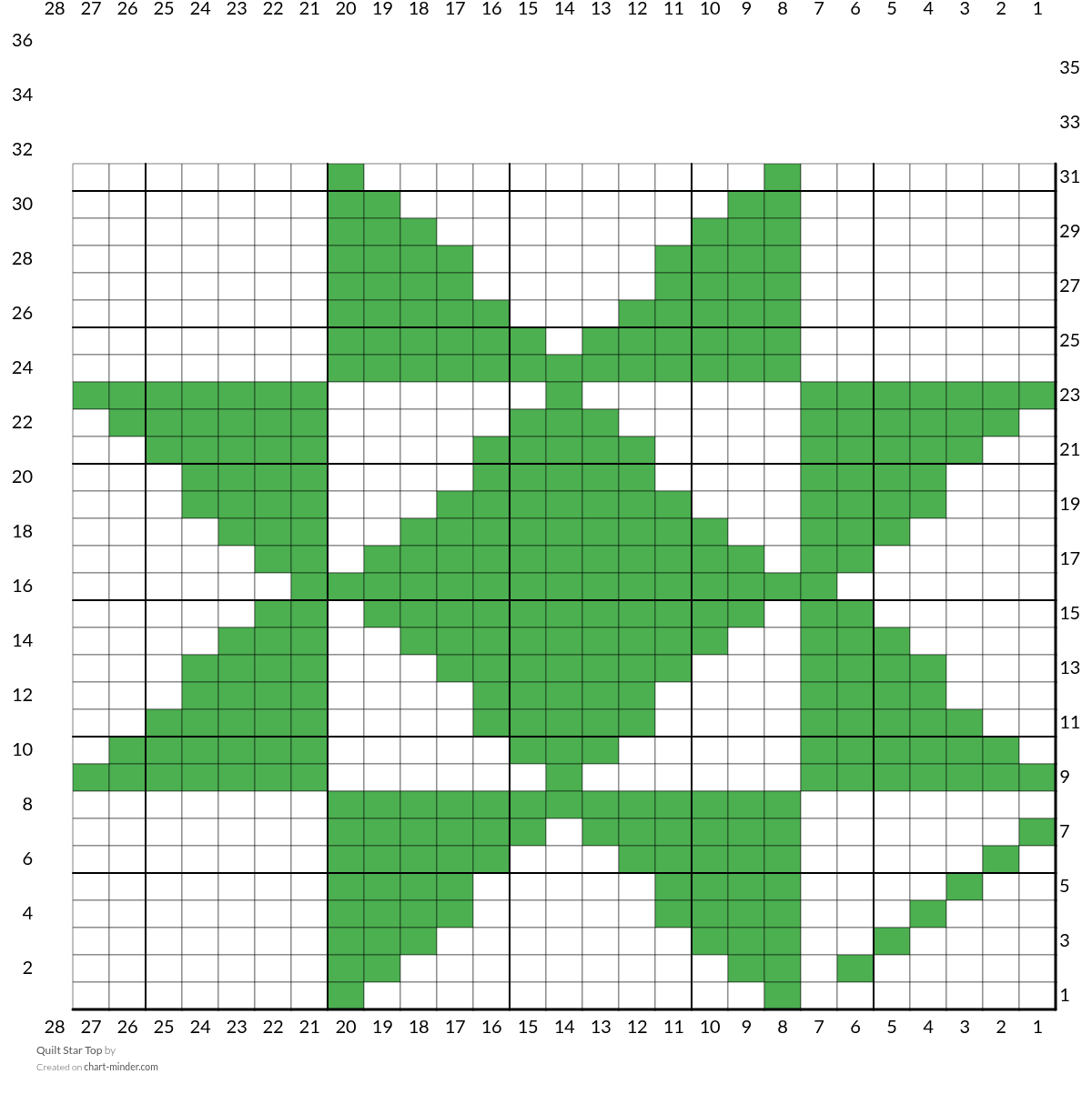 Quilt Star Top