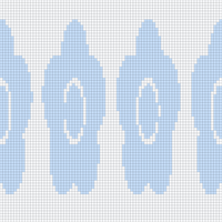 Blue and Green Geometric Page Border Doubled Sided Poster (4).png