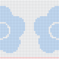 Blue and Green Geometric Page Border Doubled Sided Poster (4).png