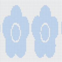 Blue and Green Geometric Page Border Doubled Sided Poster (5).png