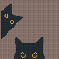 black cat sweater