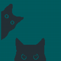 Copy of black cat sweater