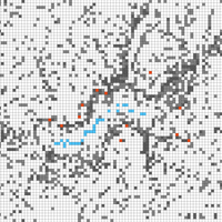 Topographic map conversion (noise reduced)