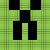 Copy of Minecraft Creeper Tapestry Chart 