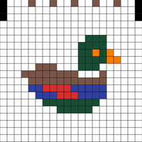 Mallard sweater yoke
