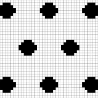 Copy of polka dot sjaal