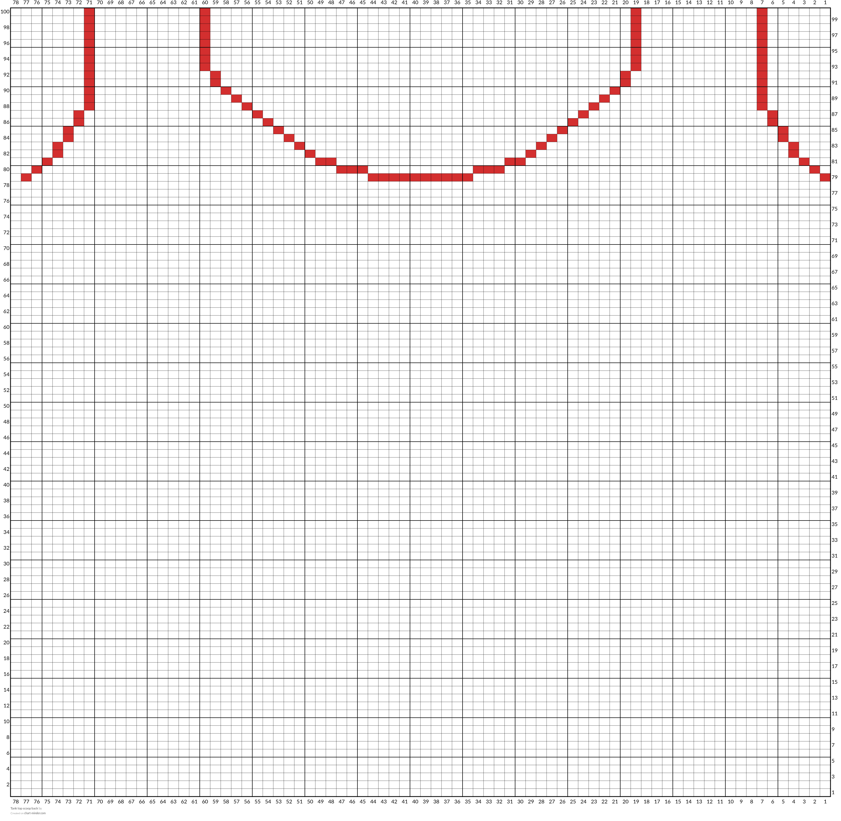 Tank top scoop back