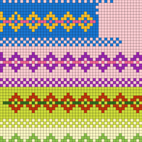 . PINK fairisle