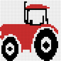 Copy of Copy of Tractor röd