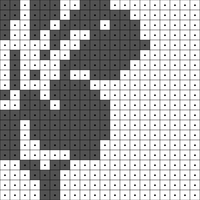 flower filet crochet