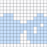 Blue and Green Geometric Page Border Doubled Sided Poster (5).png