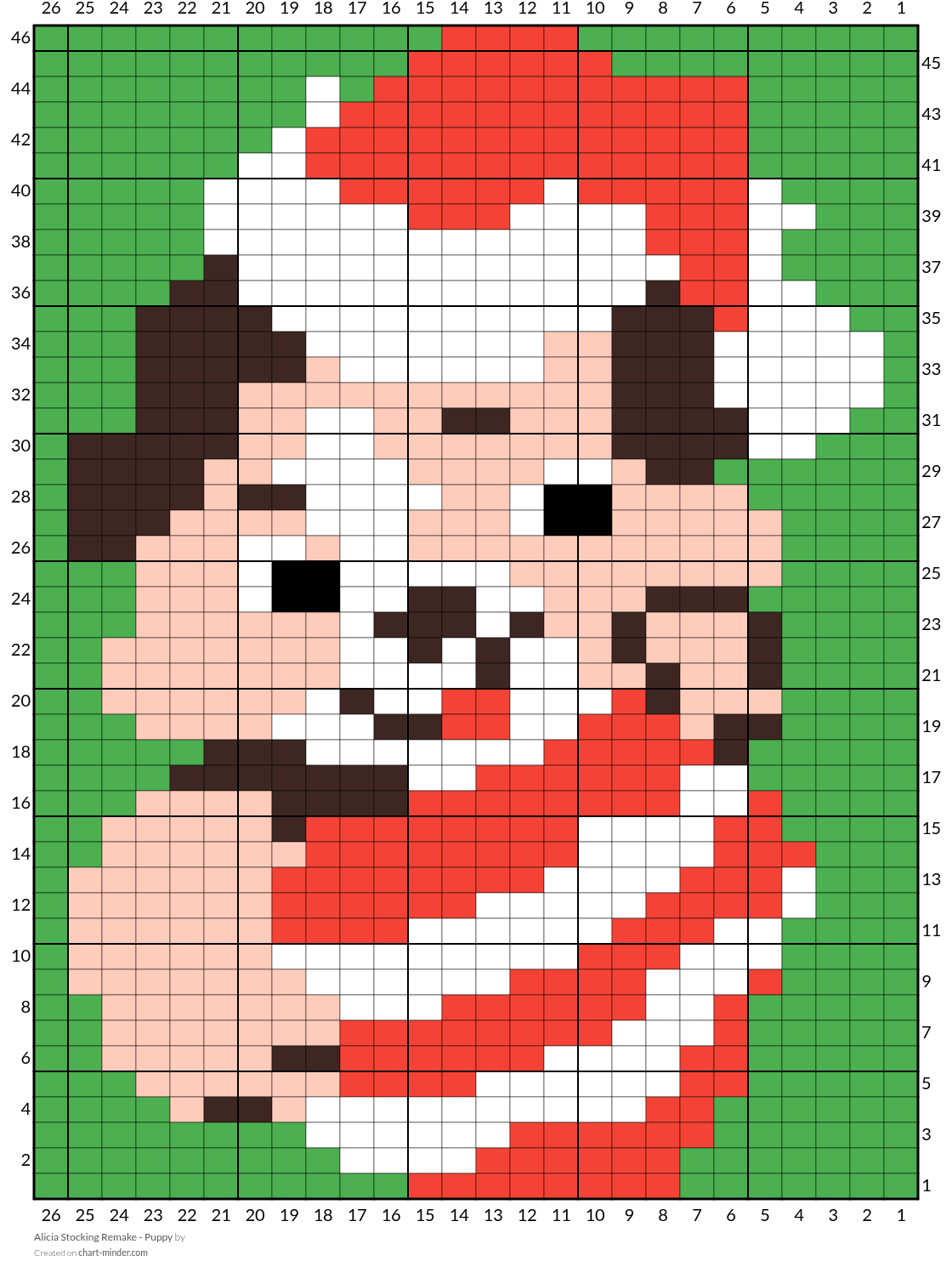 Alicia Stocking Remake - Puppy 