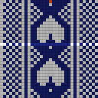 321 Socke Muster hell