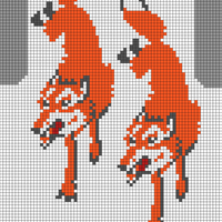 Wolf Cardigan Project Hail Mary Version (Back)
