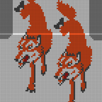 Wolf Cardigan Project Hail Mary Version (Back)