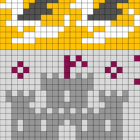 Fantasy Doodle - Cowl 24x60