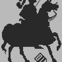 Intarsia Family Knight